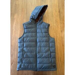 Linksoul Men's Puffer Hooded Vest - Size M